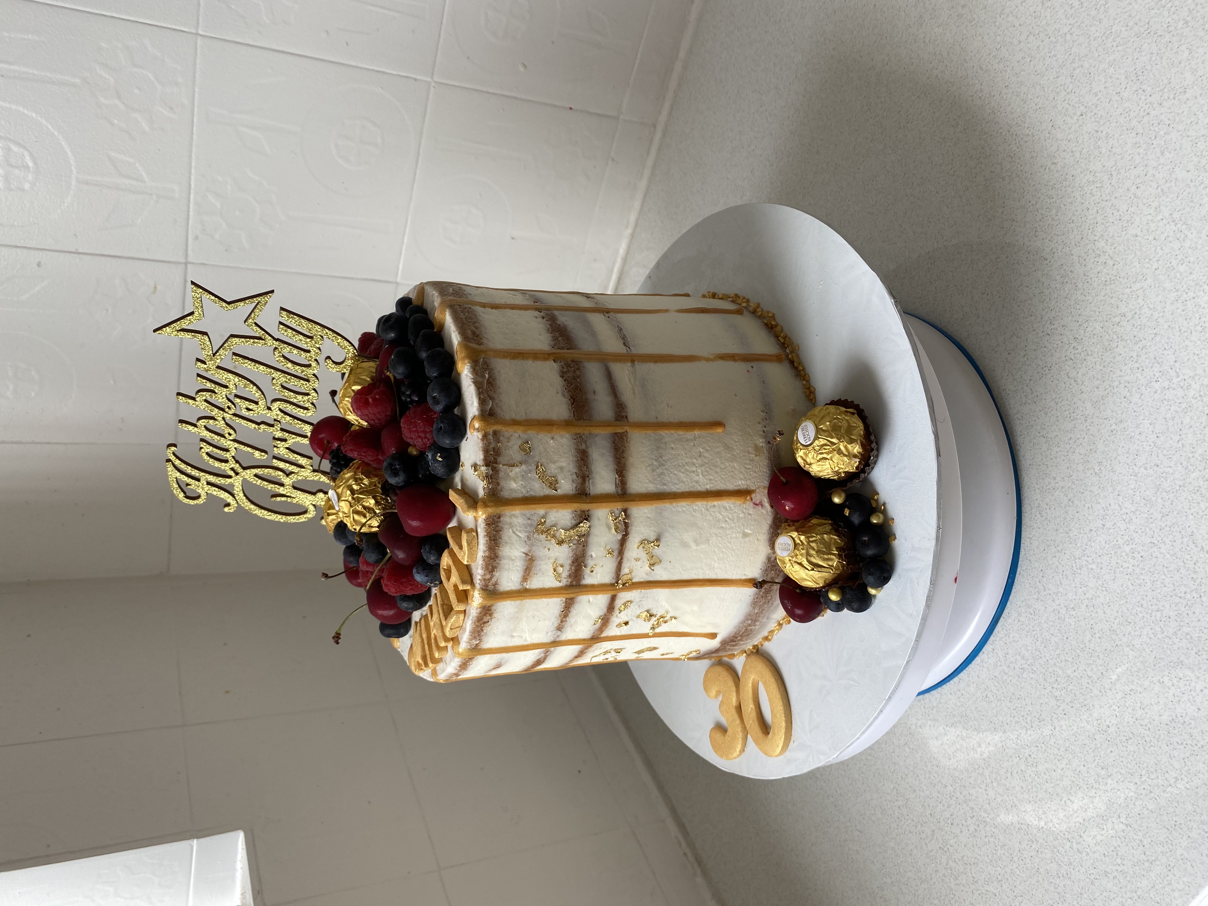 Custom Birthday Cake