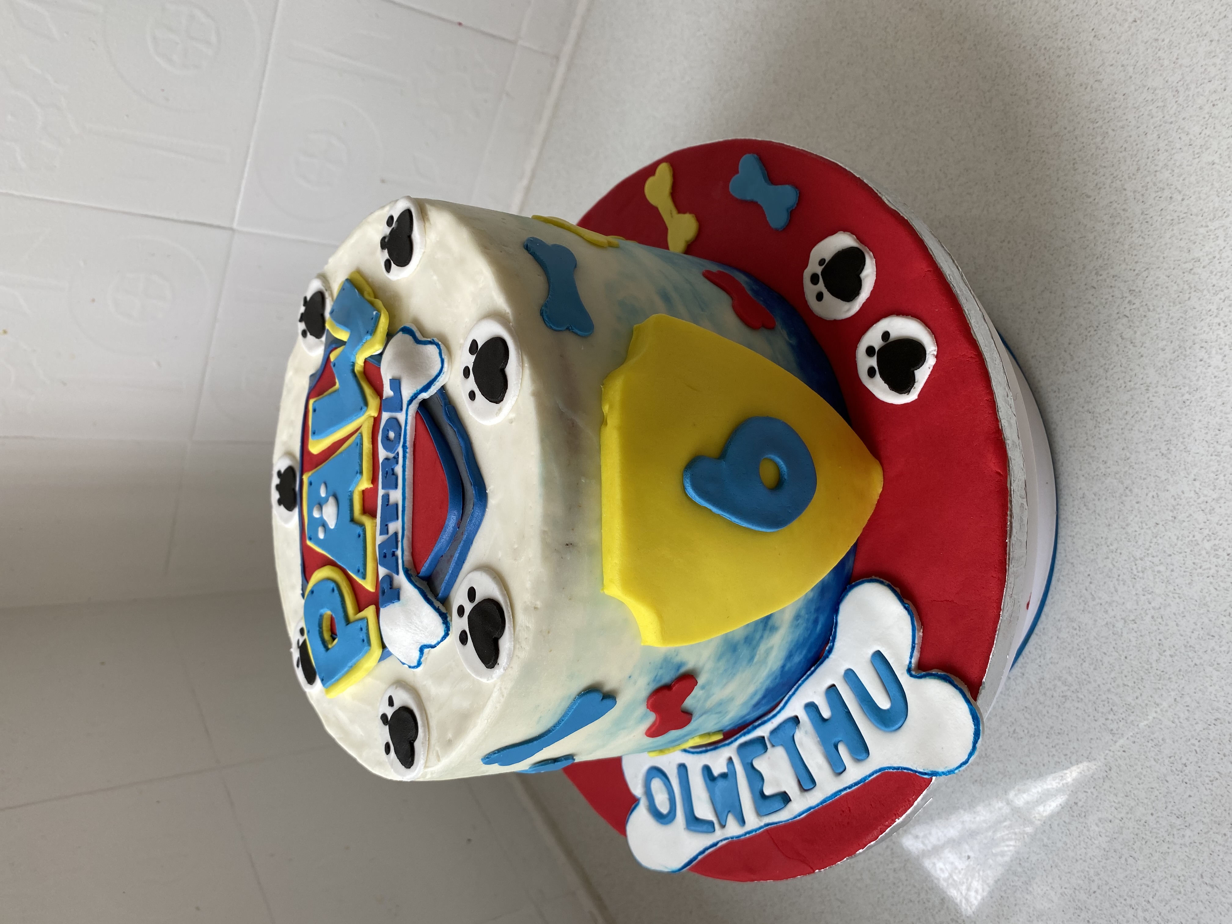 Paw Patrol Birthday Cake