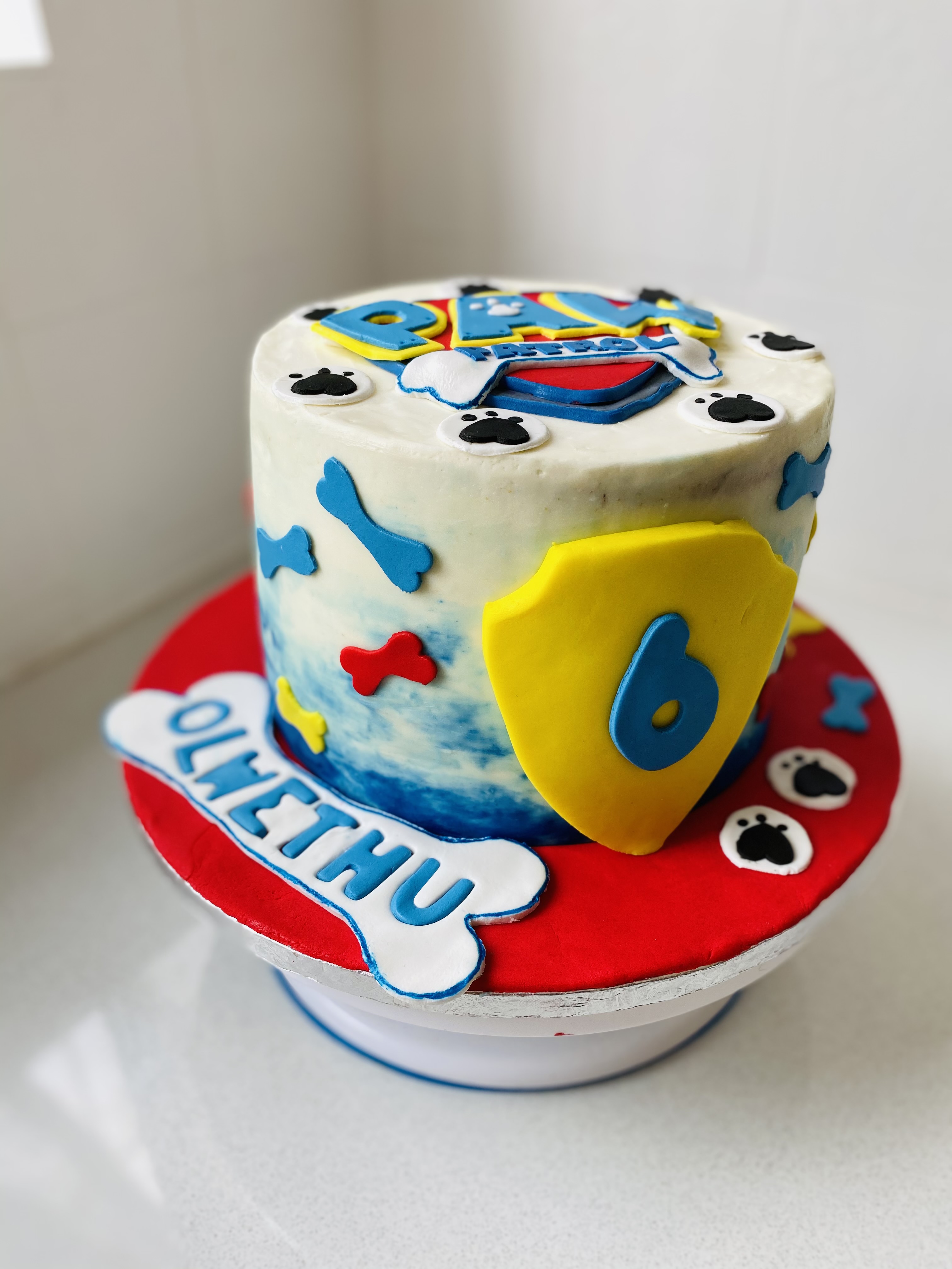 Paw Patrol Birthday Cake
